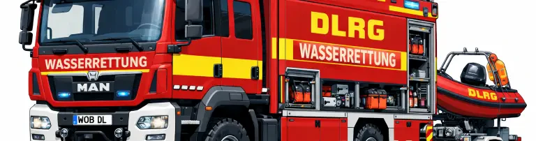 Transportfahrzeug für den Katastrophenschutz Header