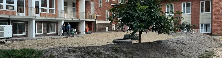 Basketball-Anlage Header