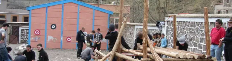 Frankfurter Schüler sanieren Sanitär-Anlagen der Schule in Armed/Marokko Header