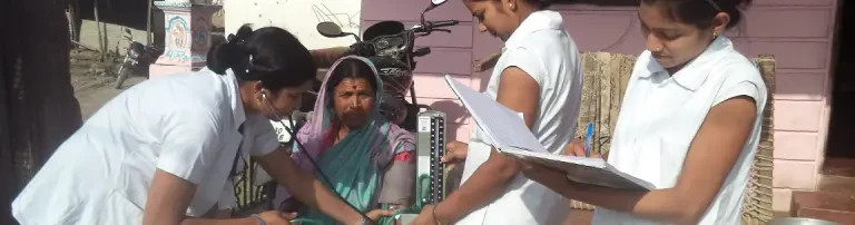 Aufklärung über Lepra und Tuberkulose in Indien Header