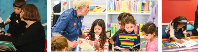 Lese-Heimat Stuttgart - Vorlesen für geflüchtete Kinder Header