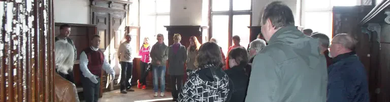 Obere Halle Sanieren im Schloss Parchen Header