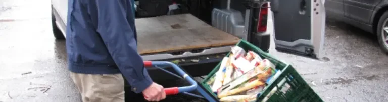 Obdachlosencafé: Hilfe, unser Transporter ist kaputt. Header