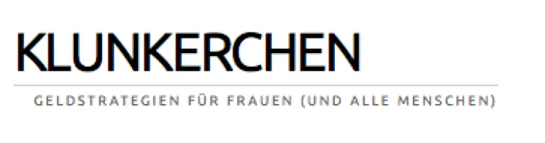 Klunkerchen - unser Bildungsangebot zum Thema Frauen und Geld Header