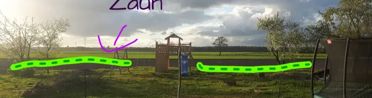 Zaun für Hunde Header