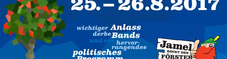 Jamel rockt den Förster 2017 am 25.-27. August Header