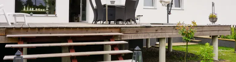 Kolibri Familienhaus: Terassengeländer Header