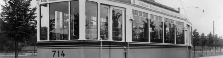 Gartenschauwagen 714 - Neubezug der Sitze Header