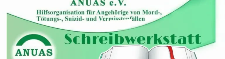 ANUAS-Schreibwerkstatt und Online-Schreibtherapie Header