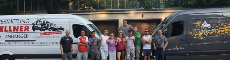 Hilfsgütertransport nach Osteuropa Header