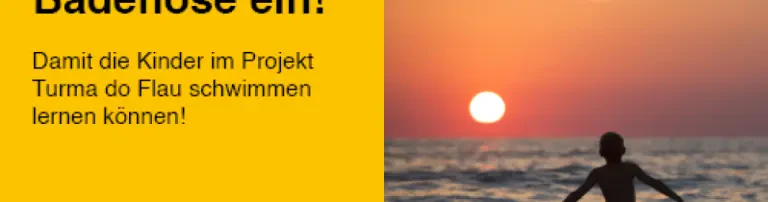 Kauf die Badehose ein! Header