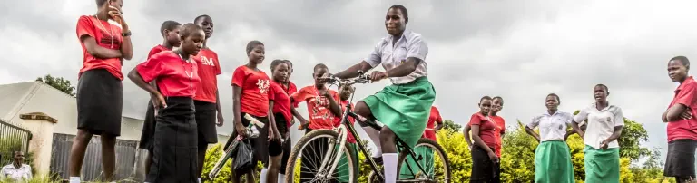 Fahrräder für Mädchenschule in Masaka/Uganda Header