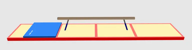 Niedersprungmatte 100x200x20cm Header