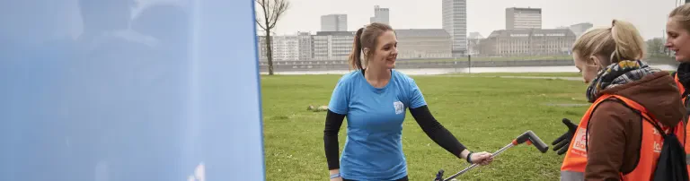 Greifzangen für unsere Cleanup Teams Header